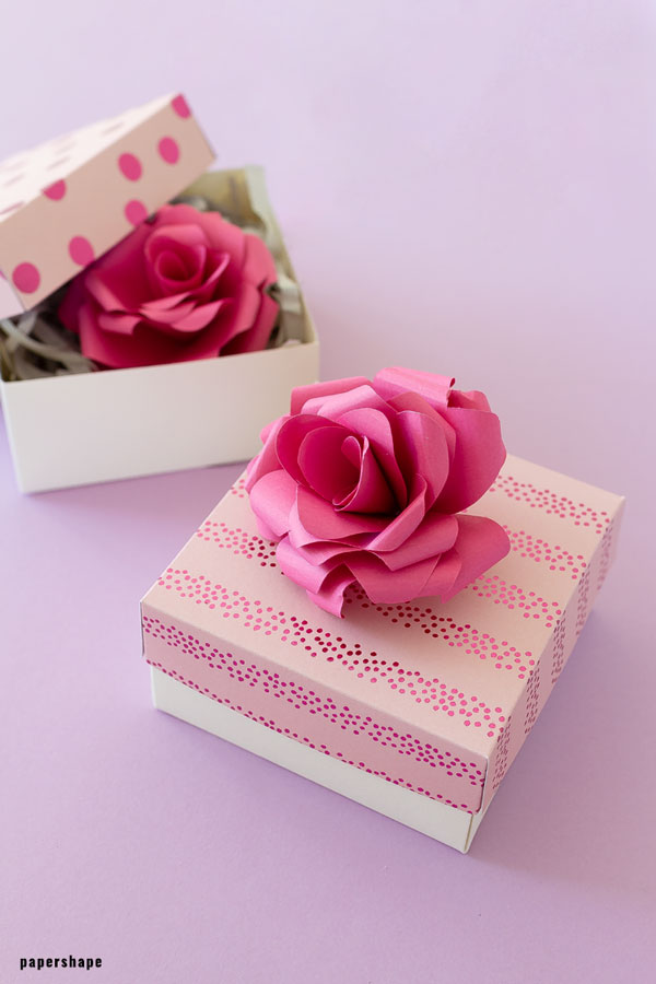 How to make paper roses - Papershape