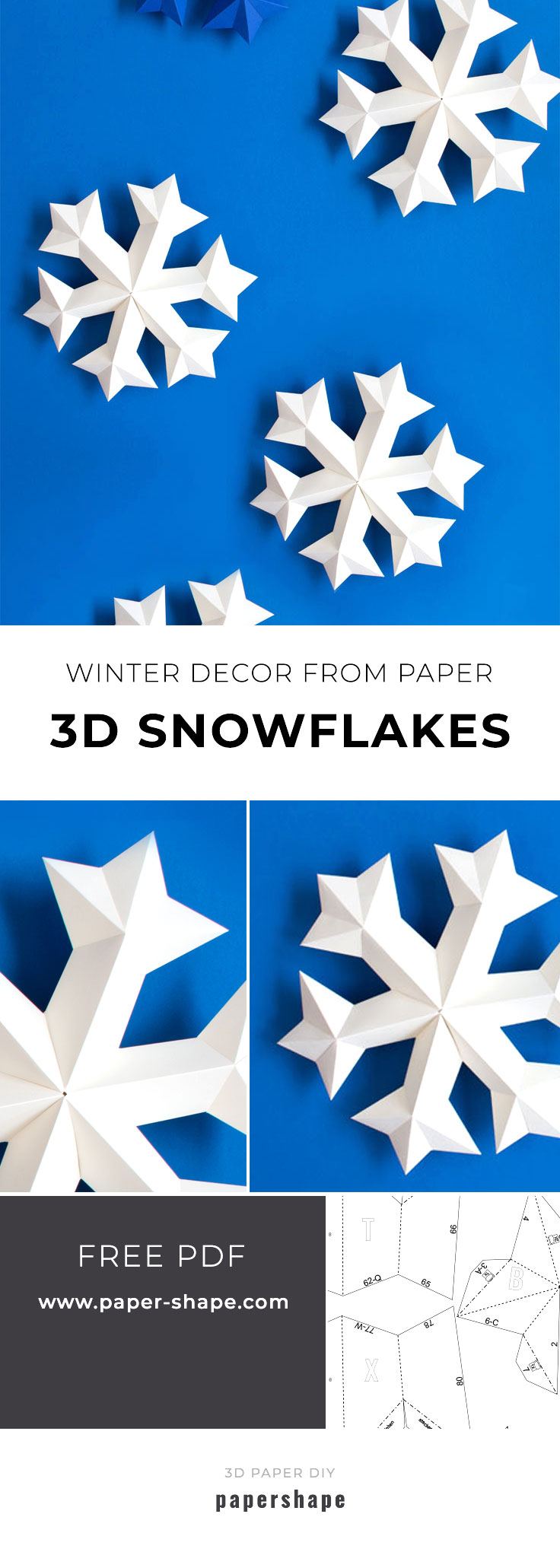 how-to-make-3d-snowflake-from-paper-free-template-papershape