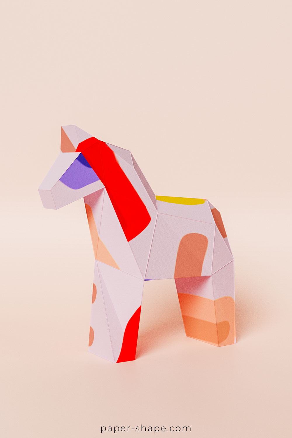 Example of a painted Dala horse