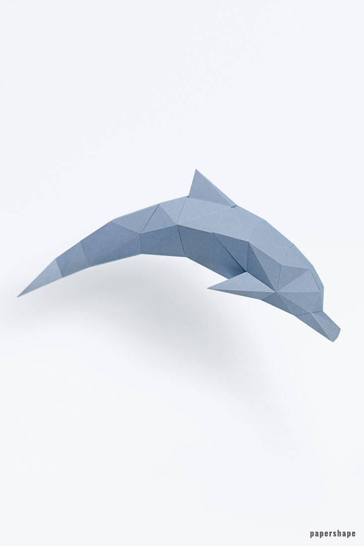 Delfin 2x Papershape